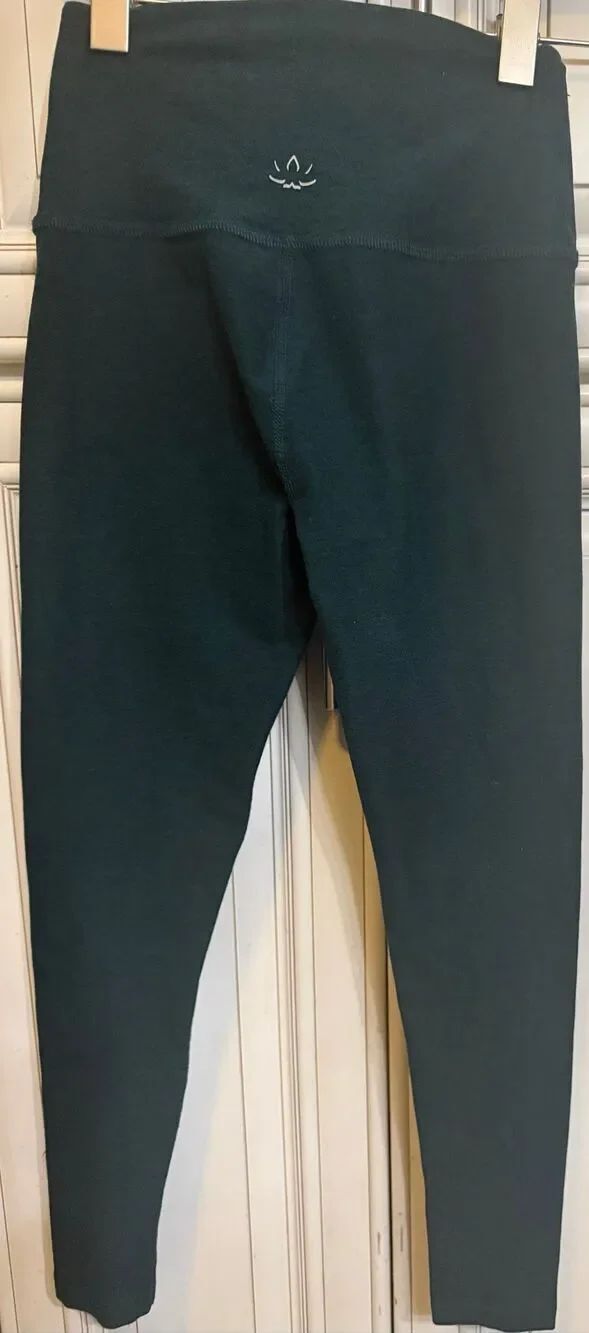 Beyond Yoga Women's Pull-On High-Waisted Ankle Leggings Dark Green Size SP